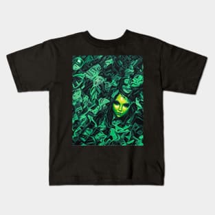 Alien doll Kids T-Shirt